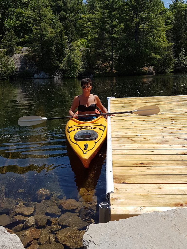 Floating Kayak Docks